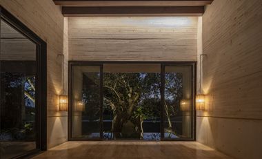 Casa de tres habitaciones en Country Club de Yucatán con vista al campo de golf