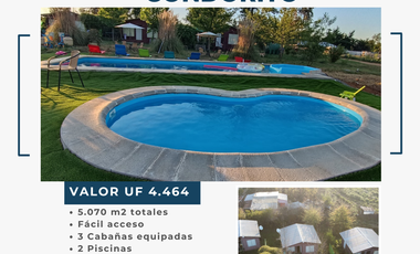 EN VENTA CENTRO TURISTICO, CUMPEO, REGION DEL MAULE