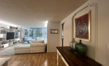 Departamento 3 Rec. y Terraza Privada, Amueblado en Polanco