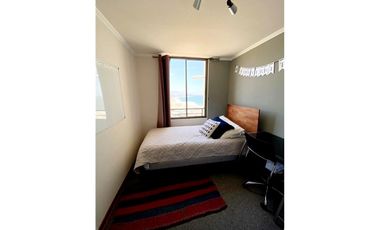 Hermoso departamento amoblado con vista al mar