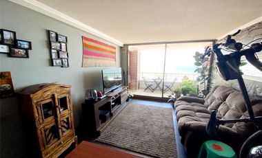 Hermoso departamento amoblado con vista al mar