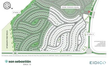 Terreno en San Sebastian Área 13 BIS  OPORTUNIDAD  MB