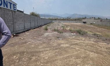 SE RENTA PATIO DE MANIOBRAS 5822 M2 UBICADO EN SAN SEBASTIAN TEOLOYUCAN