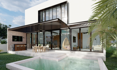 Casa en preventa en la privada Oasis dentro del Yucatán Country Club