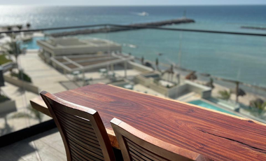 DEPARTAMENTO EN RENTA FRENTE AL MAR EN YUCALPETÉN PROGRESO, YUCATAN