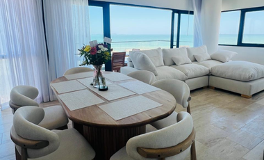 DEPARTAMENTO EN RENTA FRENTE AL MAR EN YUCALPETÉN PROGRESO, YUCATAN