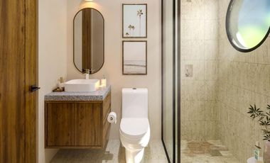 DEPARTAMENTO EN VENTA EN TULUM 1 HABITACION ALBERCA GYM ROI CRYPTO