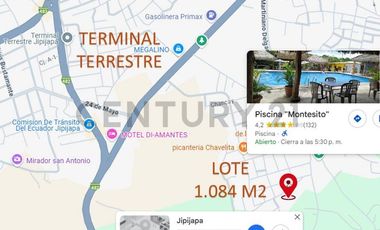 DE OPROTUNIDAD!!! LOTE EN VENTA JUNTO AL COMPLEJO TURISTICO MONTESITO