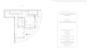VTA DÚPLEX 3AMB  POZO APTO COMERC.VILLANUEVA-TIGRE