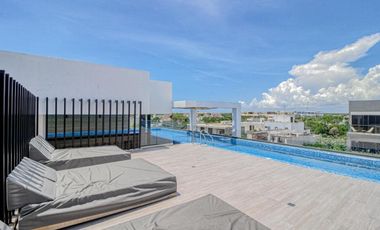 Estudio en Zona Comercial de Aldea Zama