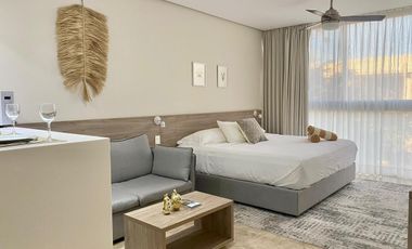 Estudio en Zona Comercial de Aldea Zama