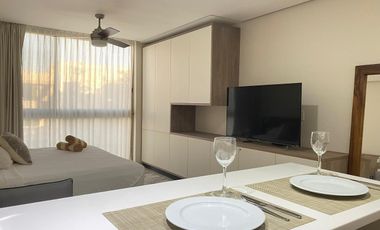 Estudio en Zona Comercial de Aldea Zama