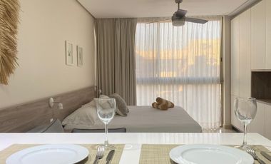 Estudio en Zona Comercial de Aldea Zama