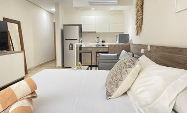Estudio en Zona Comercial de Aldea Zama