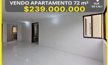 Vendo Apartamento 65m2 En Cristóbal Colon Sur De Cali