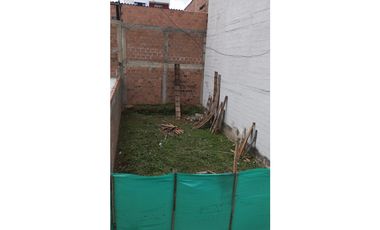 SE VENDE LOTE LISTO PARA CONSTRUIR