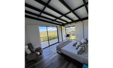 ESPECTACULAR CASA CAMPESTRE EN UNIDAD CERRADA A LA VENTA EN EL RETIRO