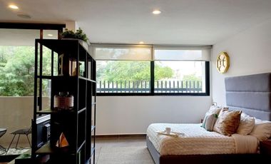 Loft de una recámara frente a parque de la familia en Zibatá