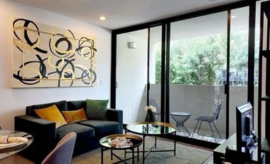 Loft de una recámara frente a parque de la familia en Zibatá