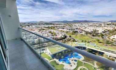 DEPARTAMENTO  EN VENTA EN JURIQUILLA TOWERS, EN ESQUINA