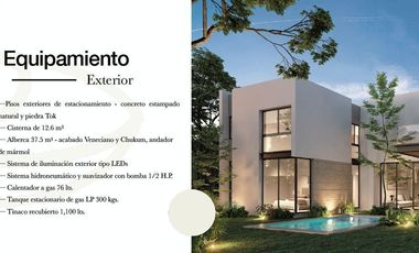 Estrena Casa en Venta en Kutz, Country Club  Merida