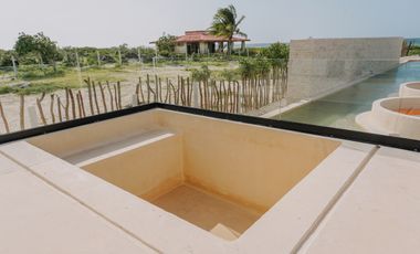 EXCLUSIVO DEPARTAMENTO DE ENTREGA INMEDIATA, PLAYA DE SAN BRUNO, YUCATÁN