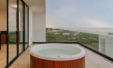 EXCLUSIVO DEPARTAMENTO DE ENTREGA INMEDIATA, PLAYA DE SAN BRUNO, YUCATÁN