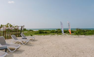 EXCLUSIVO DEPARTAMENTO DE ENTREGA INMEDIATA, PLAYA DE SAN BRUNO, YUCATÁN