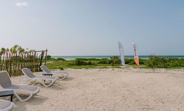 EXCLUSIVO DEPARTAMENTO DE ENTREGA INMEDIATA, PLAYA DE SAN BRUNO, YUCATÁN