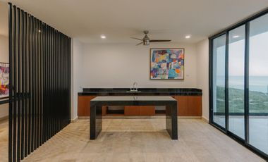 EXCLUSIVO DEPARTAMENTO DE ENTREGA INMEDIATA, PLAYA DE SAN BRUNO, YUCATÁN