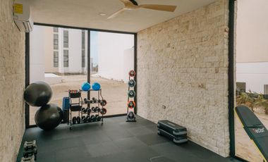 EXCLUSIVO DEPARTAMENTO DE ENTREGA INMEDIATA, PLAYA DE SAN BRUNO, YUCATÁN