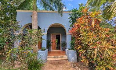 Casa en Renta tipo Hacienda a 15 min de la Playa, Chicxulub Pueblo