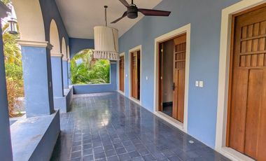 Casa en Renta tipo Hacienda a 15 min de la Playa, Chicxulub Pueblo