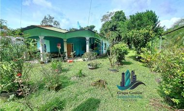 VENDO.CASA Y LOTE DE 2895MTS SANTA ROSA.BUGABA