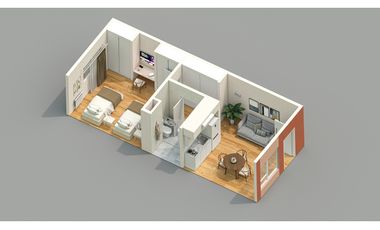 Departamento venta. Inversion con renta. Vaca Muerta.