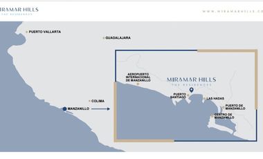 Venta de Terrenos en Coto con increíble vista a la Bahía de Manzanillo, Colima