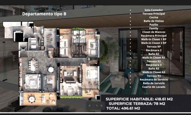 Departamento en venta en Bosque Real