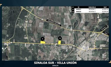 VIC.INM026 | Terreno en Renta en El Pozole, Villa Union, Sinaloa