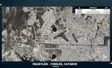 VIC.INM002 | Terreno Comercial en Renta en San Rafael, Mazatlán, Sinaloa