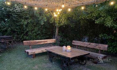 Casa amoblada en alquiler en Pilar Golf Country Club