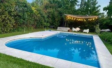 Casa amoblada en alquiler en Pilar Golf Country Club