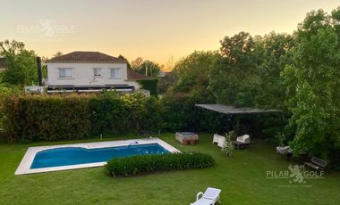 Casa amoblada en alquiler en Pilar Golf Country Club