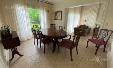 Casa amoblada en alquiler en Pilar Golf Country Club