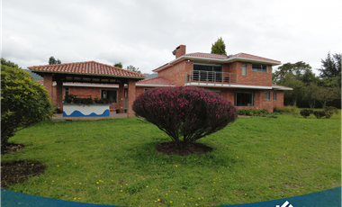 Espectacular Casa Campestre En Venta Tabio