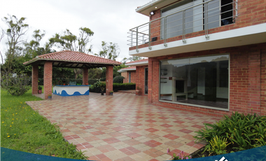 Espectacular Casa Campestre En Venta Tabio