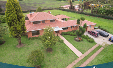Espectacular Casa Campestre En Venta Tabio