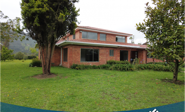 Espectacular Casa Campestre En Venta Tabio