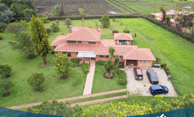 Espectacular Casa Campestre En Venta Tabio