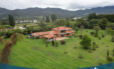 Espectacular Casa Campestre En Venta Tabio