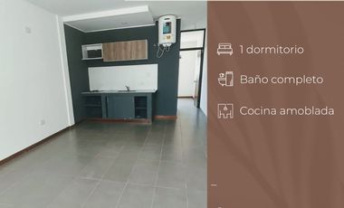 Departamento en alquiler de 1 dormitorio en Villa San Martín